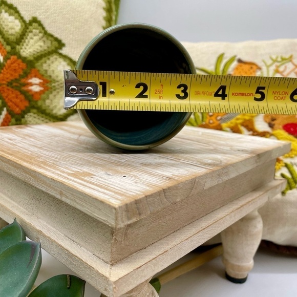 Beautiful Pottery Goblet with Bamboo Design - Picture 6 of 9